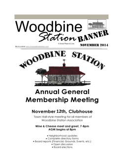 Woodbine Station er Bann