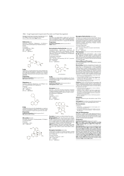 1566   Cough Suppressants Expectorants Mucolytics and Nasal Decongestants Profile
