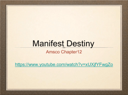 Manifest Destiny Amsco Chapter12