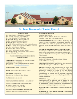 St. Jane Frances de Chantal Church