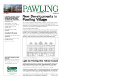 New Developments in Pawling Village