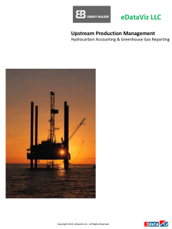 eDataViz LLC Upstream Production Management Hydrocarbon Accounting &amp; Greenhouse Gas Reporting