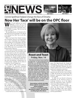 W Now Her ‘face’ will be on the OPC floor