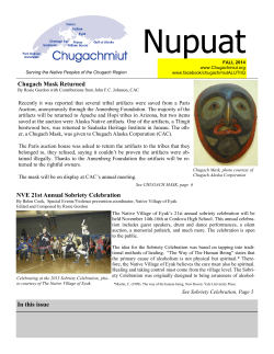 Nupuat Chugach Mask Returned