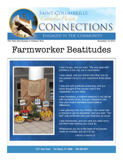 Farmworker Beatitudes !