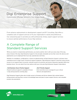 Digi Enterprise Support F