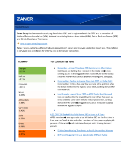 Market Update Zaner Group