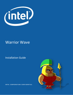 Warrior Wave Installation Guide