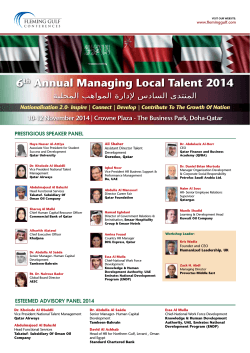 6 Annual Managing Local Talent 2014 th