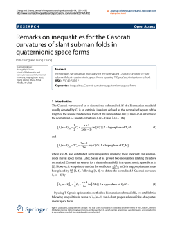 Remarks on inequalities for the Casorati curvatures of slant submanifolds in