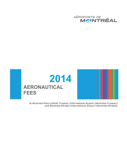 2014  AERONAUTICAL FEES