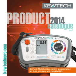 PRODUCT 2014 catalogue kewtechcorp.com