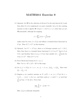 MATH5011 Exercise 9
