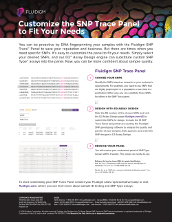 You can be proactive by DNA fingerprinting your samples with the... Trace™ Panel to save your reputation and business. But there are...