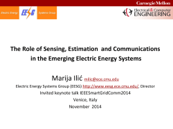 The Role of Sensing, Estimation  and Communications