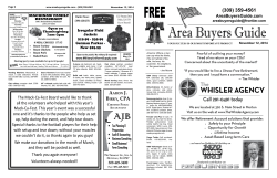 FREE Area Buyers Guide (309) 359-4561 A