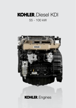Diesel KDI 55 - 100 kW