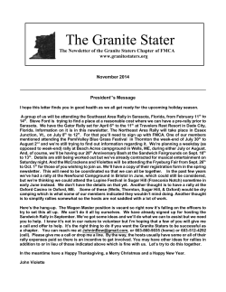 The Granite Stater www.granitestaters.org November 2014