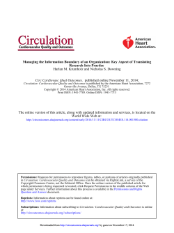 Managing the Information Boundary of an Organization: Key Aspect of... Research Into Practice