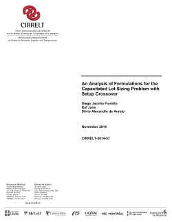 An Analysis of Formulations for the Capacitated Lot Sizing Problem with