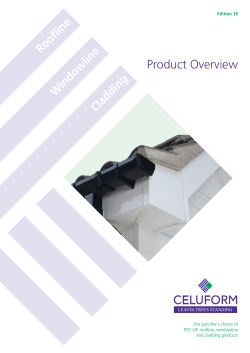 Product Overview Roofline dowline ing