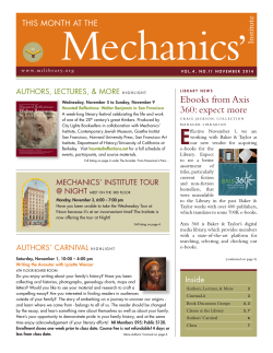 Mechanics ’ Ebooks from Axis 360: expect more