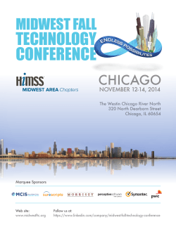 conFerence technology Midwest Fall CHICAGO