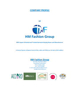 HM Fashion Group COMPANY PROFILE  OF