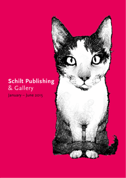 Schilt Publishing &amp; Gallery January – June 2015