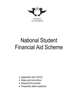 National Student Financial Aid Scheme  