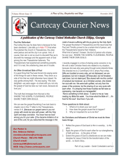Cartecay Courier News