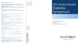 Diabetes Symposium 2014 Sanford Health