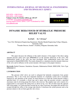 INTERNATIONAL JOURNAL OF MECHANICAL ENGINEERING