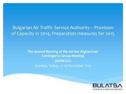 Bulgarian Air Traffic Service Authority – Provision