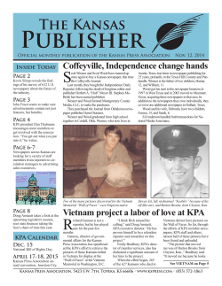 Publisher S The Kansas