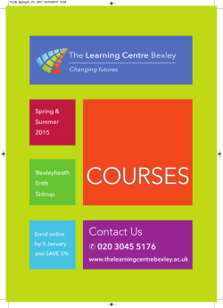 COURSES Contact Us &amp; 020 3045 5176