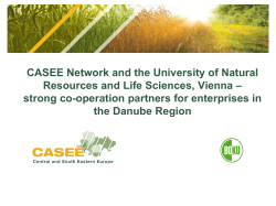 CASEE Network and the University of Natural