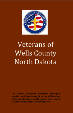 Veterans of Wells County North Dakota