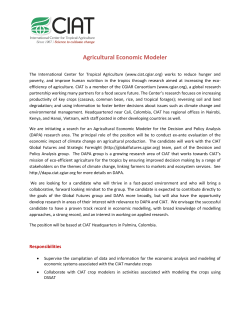 Agricultural Economic Modeler