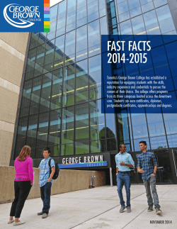 FAST FACTS 2014-2015