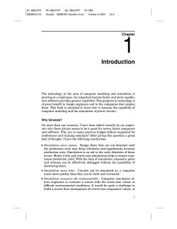 1 Introduction Chapter