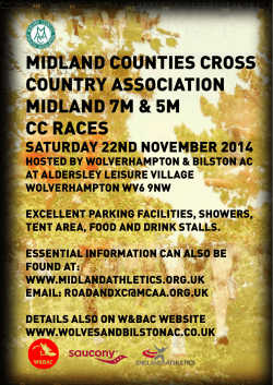 MIDLAND COUNTIES CROSS COUNTRY ASSOCIATION MIDLAND 7M &amp; 5M CC RACES