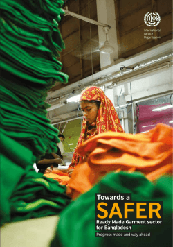 SAFER Towards a Ready Made Garment sector for Bangladesh
