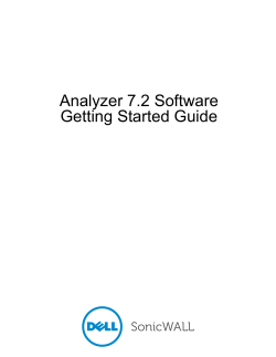 Analyzer 7.2 Software Getting Started Guide | 1