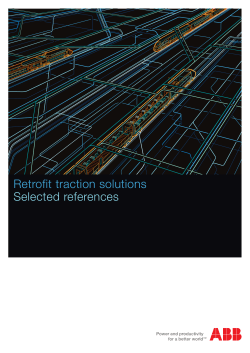 Retrofit traction solutions Selected references