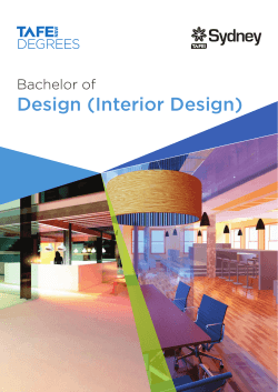 Design (Interior Design) Bachelor of