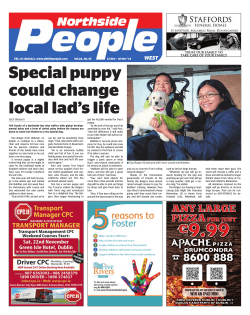 Special puppy could change local lad’s life WeST