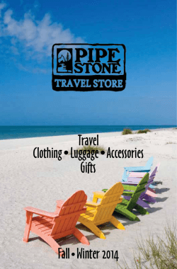 Travel Clothing•Luggage•Accessories Gifts Fall