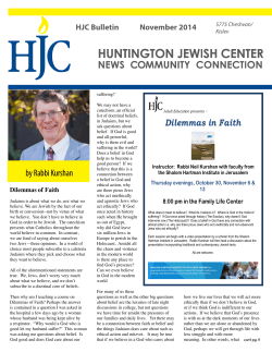 HJC Bulletin November 2014