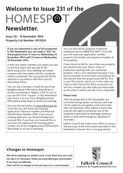 Welcome to Issue 231 of the Newsletter. Property List Number 19112014